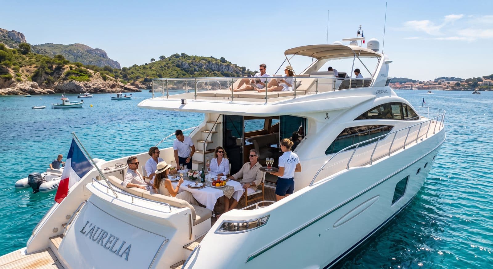 Location de yacht de luxe