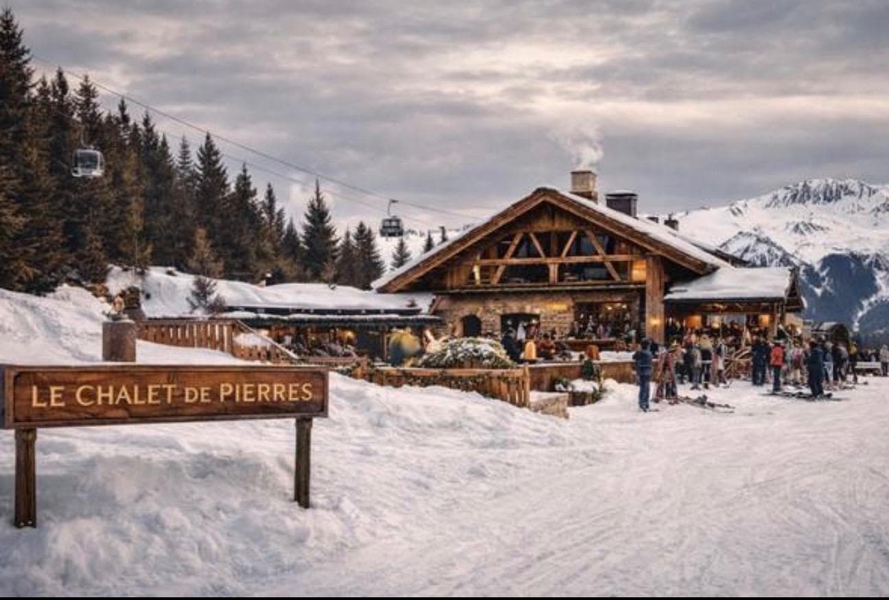 Le Chalet de Pierres, restaurant d'altitude à Courchevel